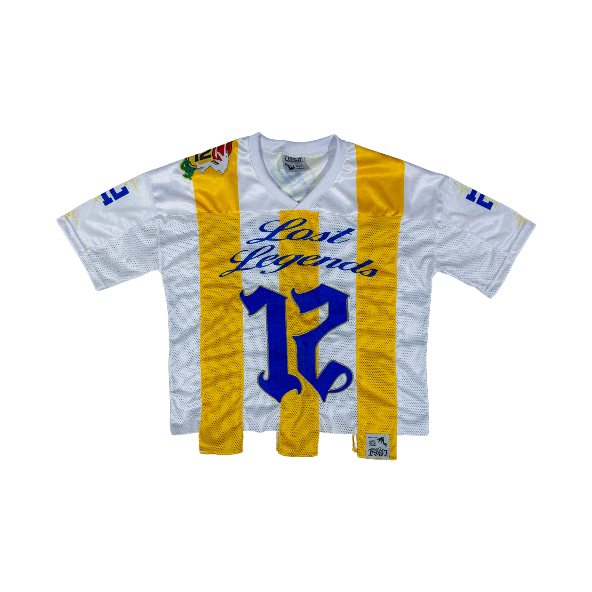 Stepper University Jersey White/Gold